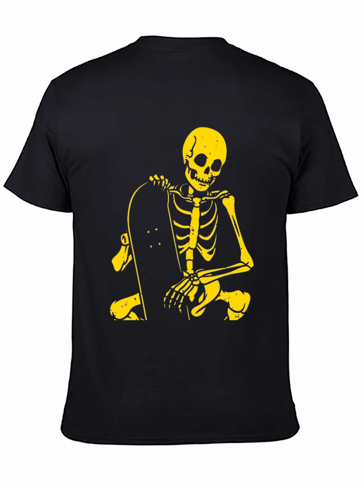 Skeleton Skateboarder Graphic Tee - Cool & Edgy product image 4