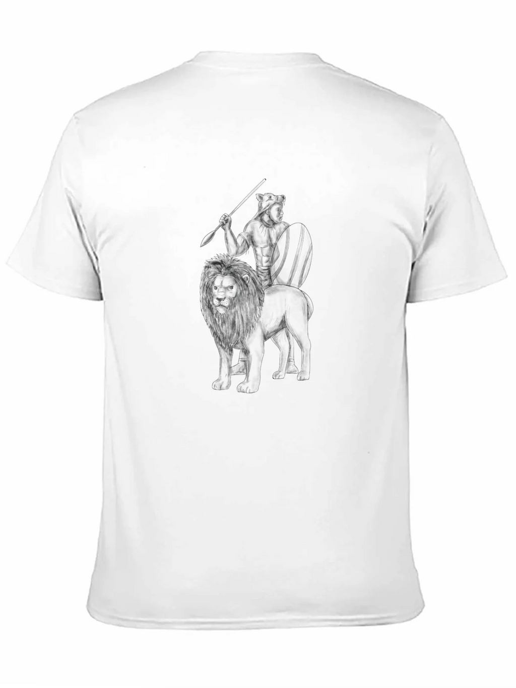 Lion Rider Black Graphic Tee product image 10