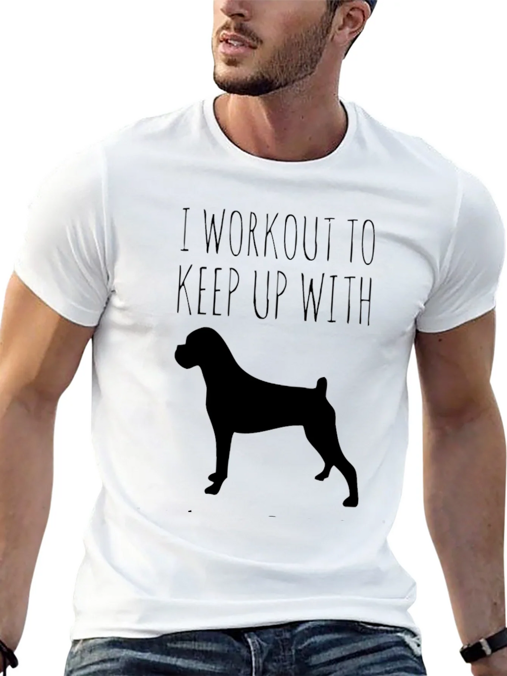Workout Dog T-Shirt - Keep Up With Your Pup! product image 11