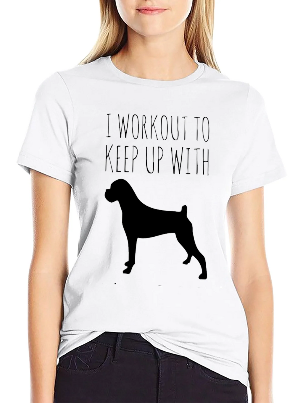 Workout Dog T-Shirt - Keep Up With Your Pup! product image 8