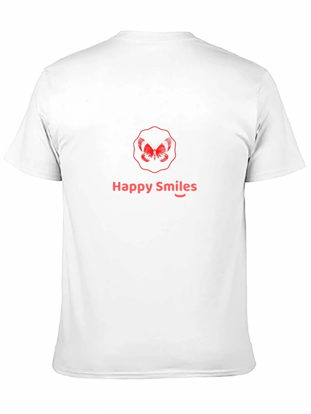 Happy Smiles Black T-Shirt - Butterfly Logo product image 10