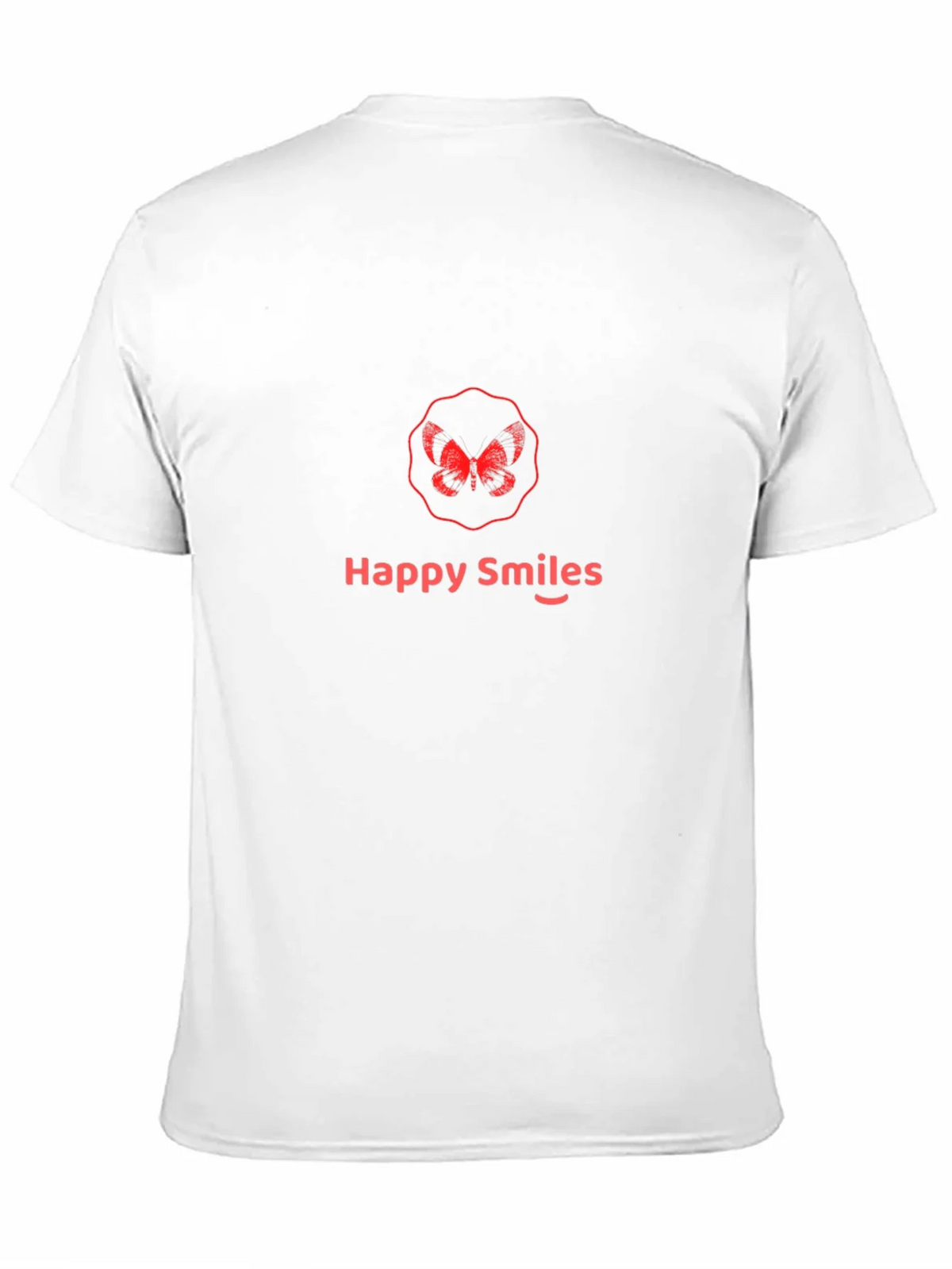 Happy Smiles Black T-Shirt - Butterfly Logo product image 10