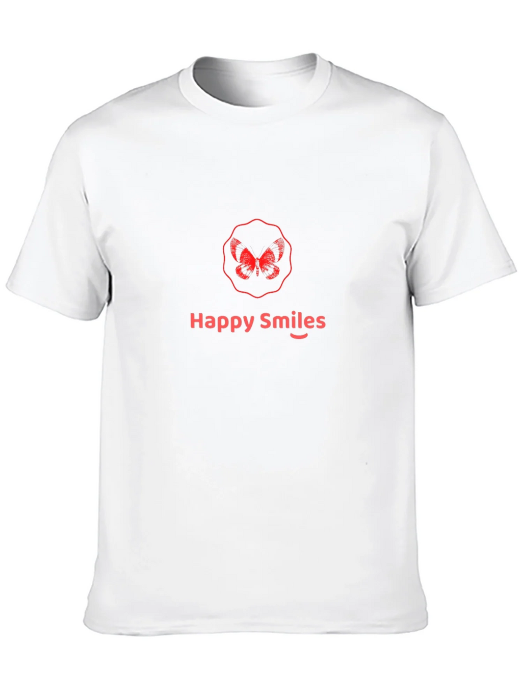 Happy Smiles Black T-Shirt - Butterfly Logo product image 9