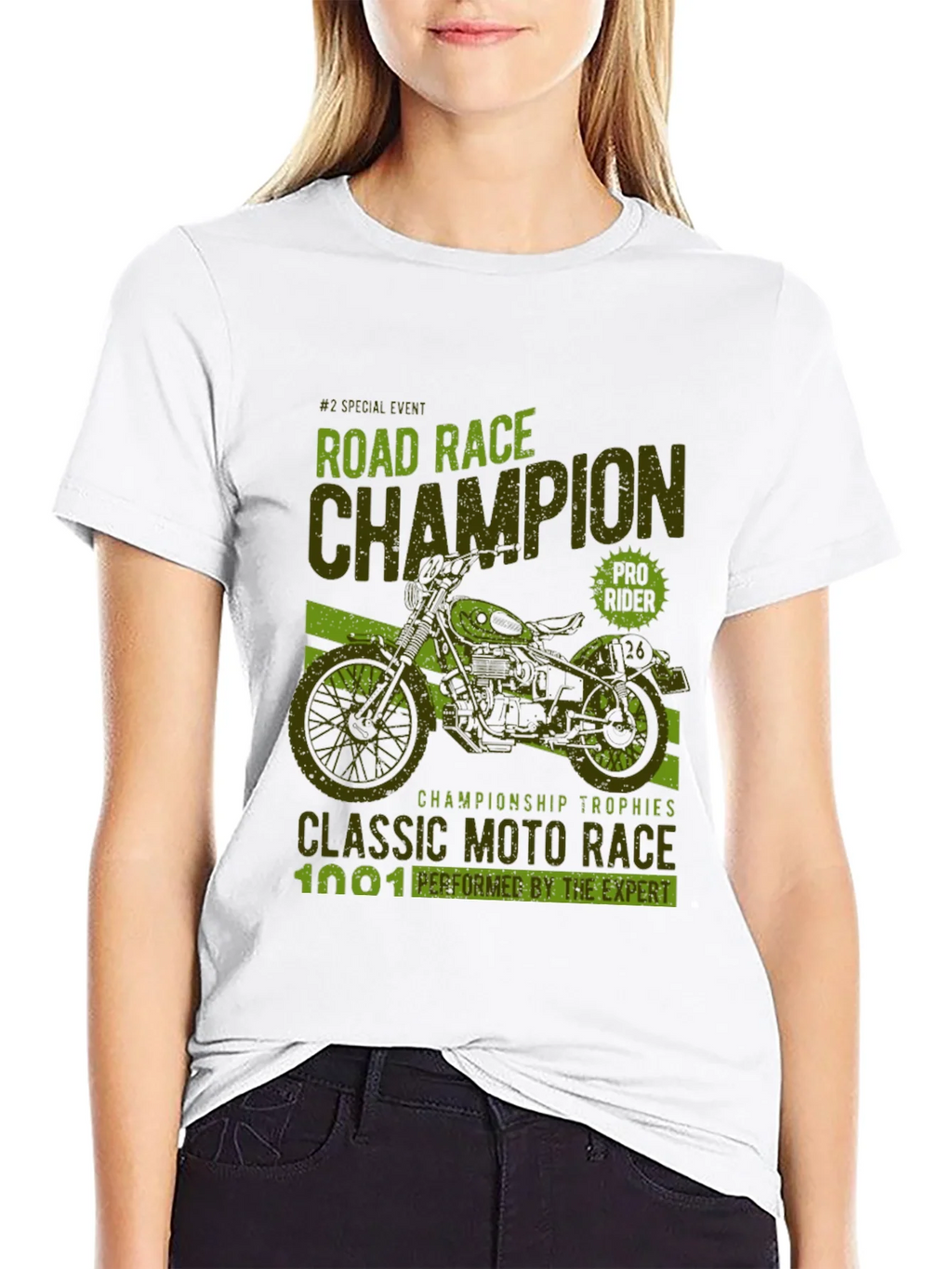 Vintage Road Race Champion Graphic Tee product image 8