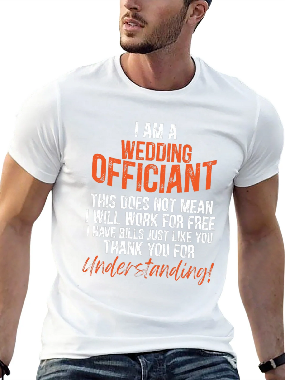 Wedding Officiant T-Shirt - Funny Ceremony Gift product image 11