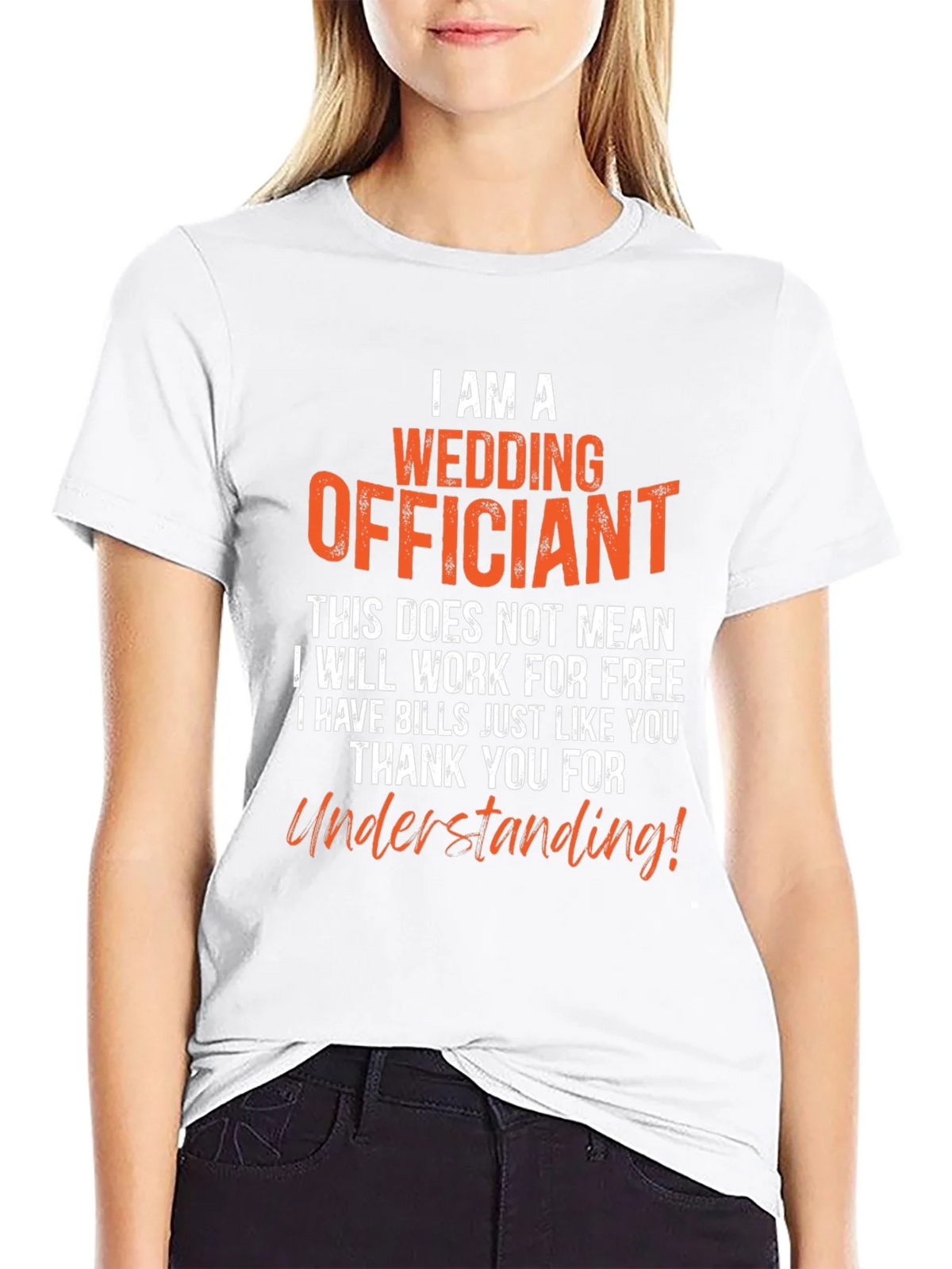 Wedding Officiant T-Shirt - Funny Ceremony Gift product image 7