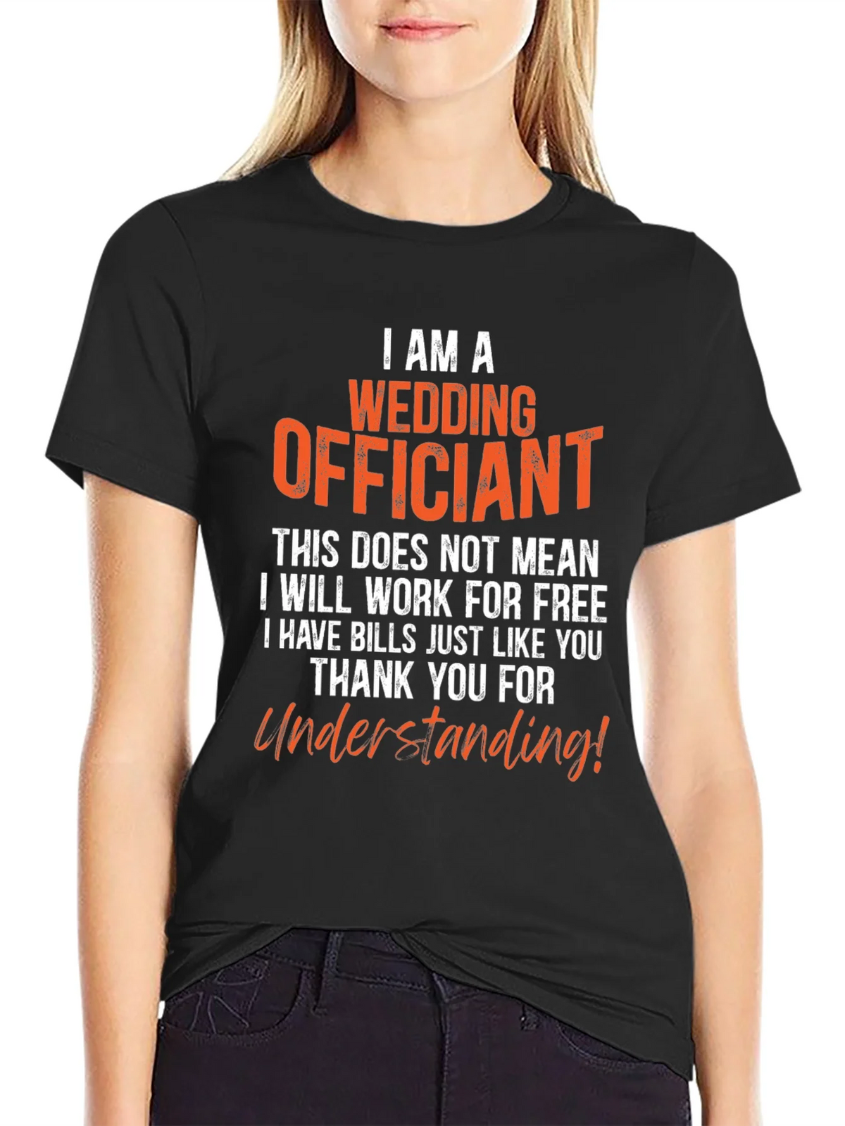 Wedding Officiant T-Shirt - Funny Ceremony Gift product image 2