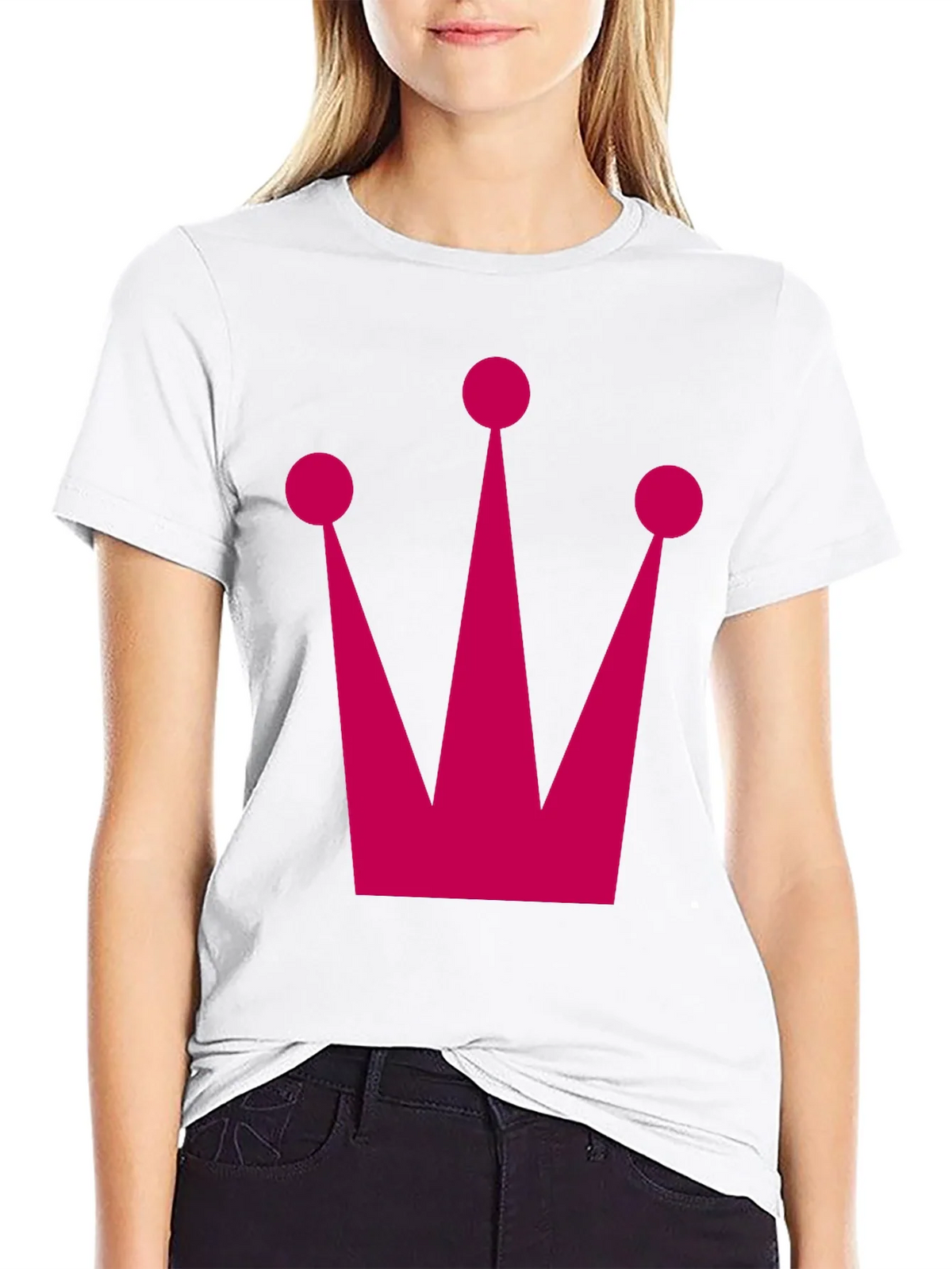 Crown Graphic Tee - Bold Black T-Shirt product image 8