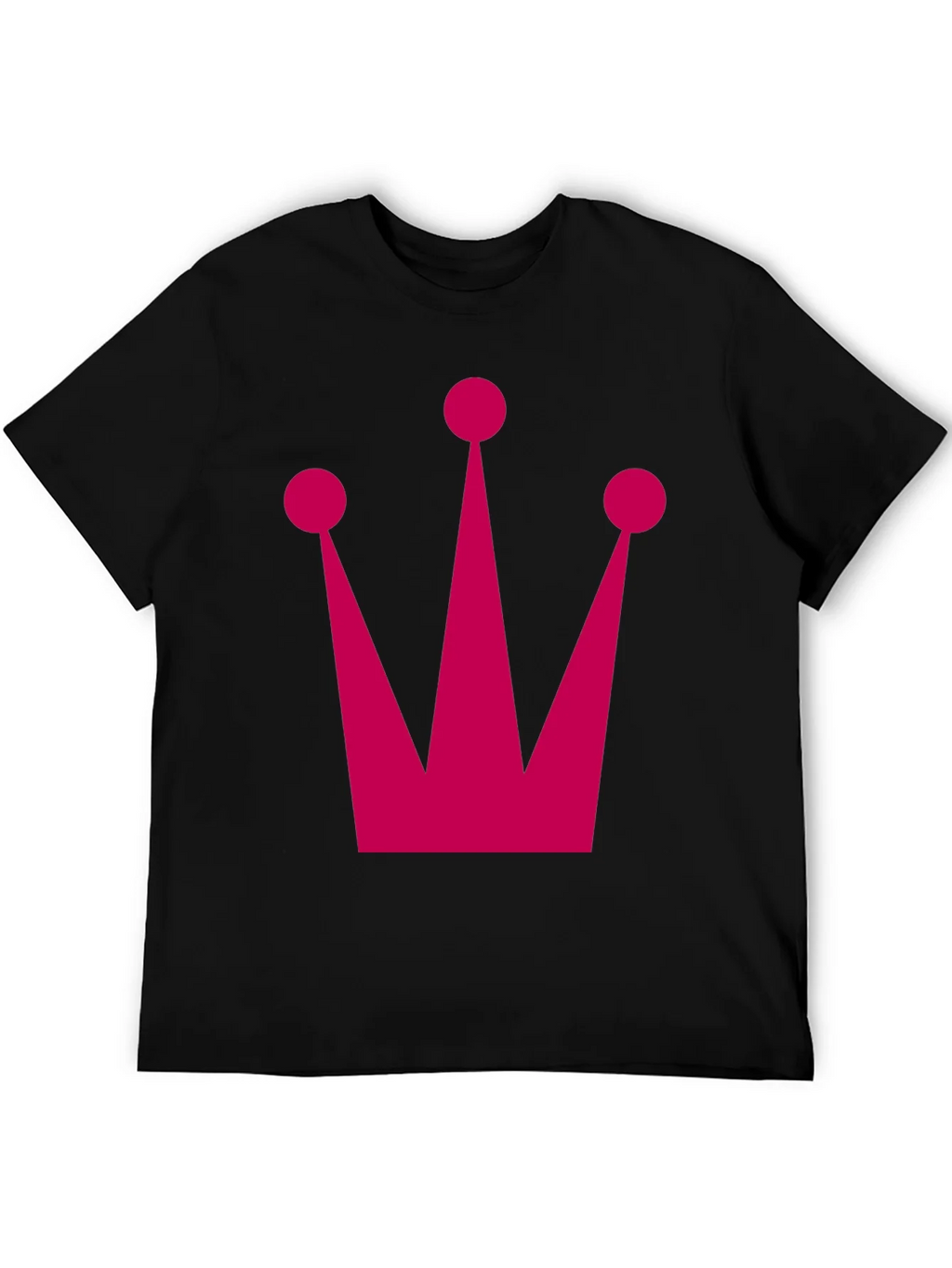 Crown Graphic Tee - Bold Black T-Shirt product image 5
