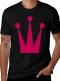 Crown Graphic Tee - Bold Black T-Shirt product image 1