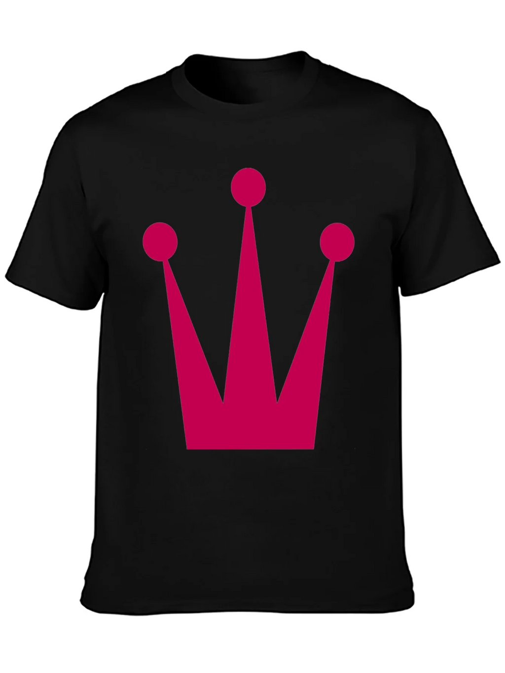 Crown Graphic Tee - Bold Black T-Shirt product image 3