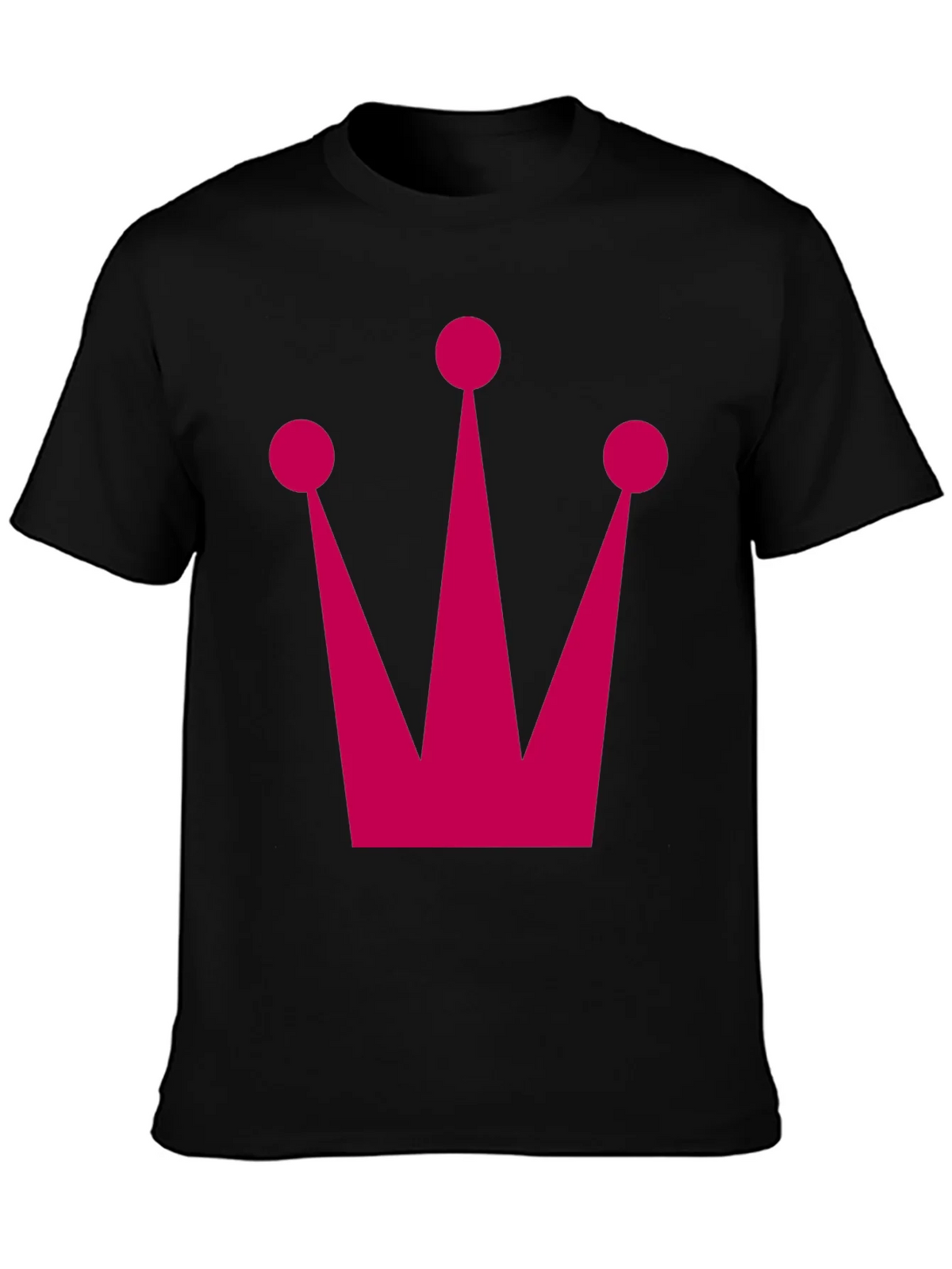 Crown Graphic Tee - Bold Black T-Shirt product image 3