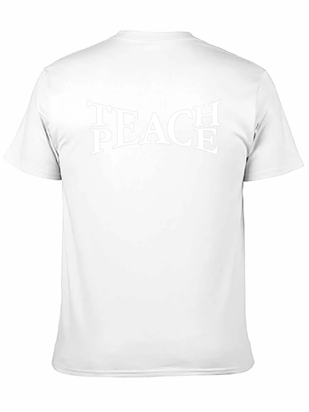 Teach Peace Graphic Tee - Black Unisex T-Shirt product image 10