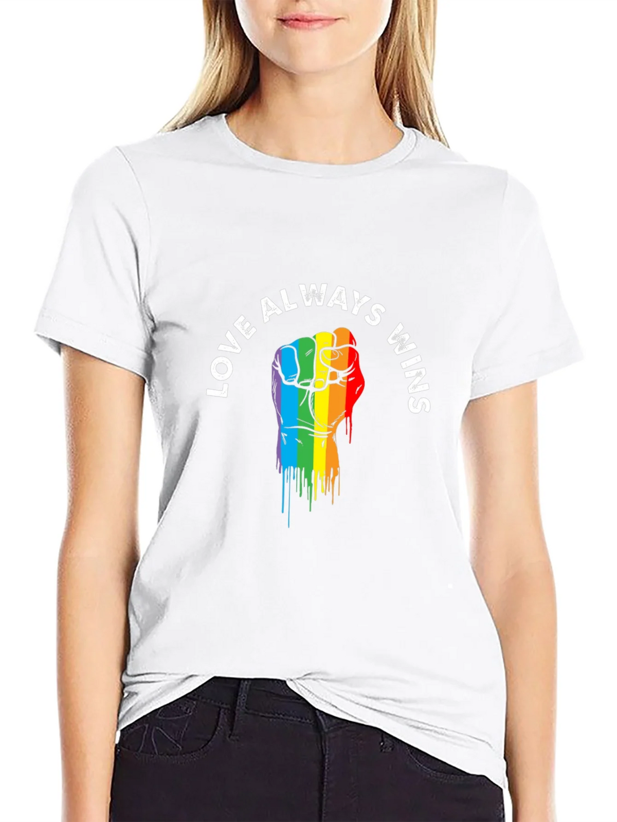 Love Always Wins Pride T-Shirt product image 8