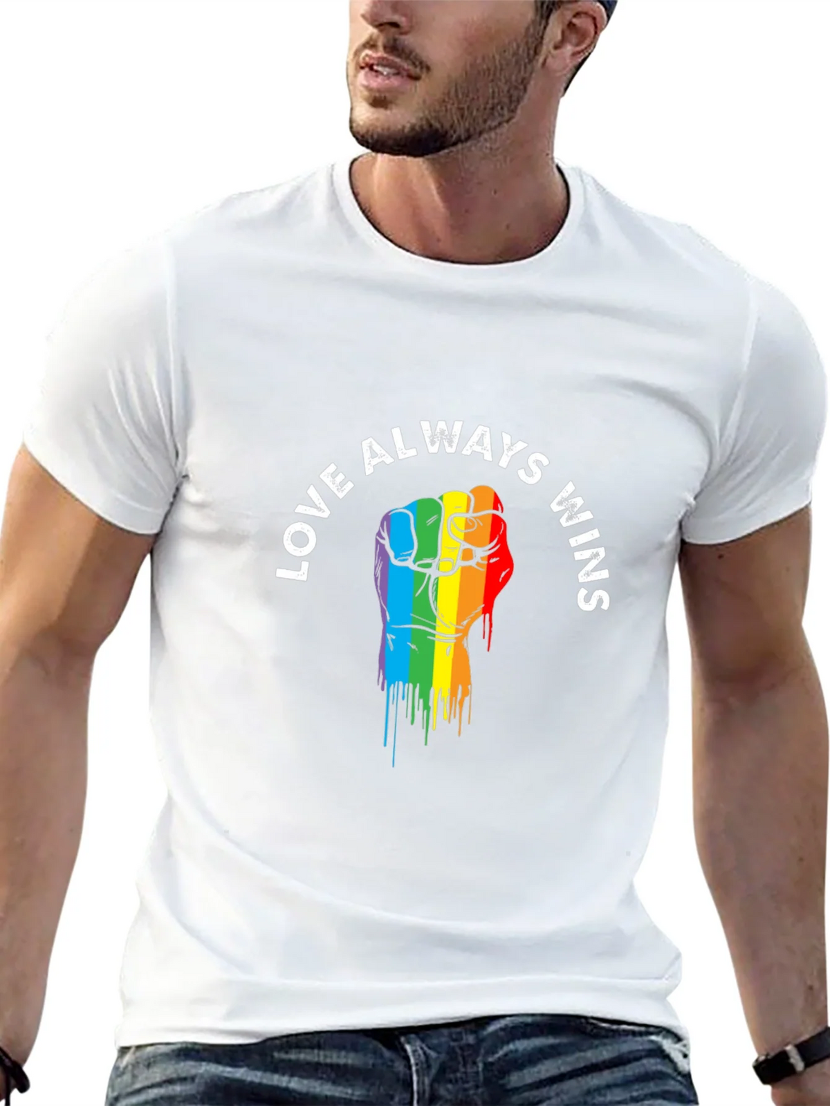 Love Always Wins Pride T-Shirt product image 12