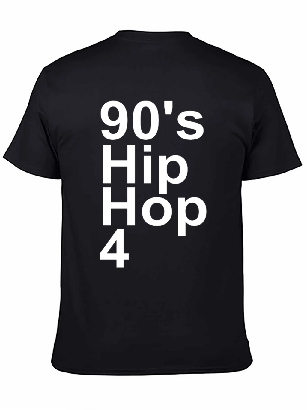 90s Hip Hop 4 Black Graphic Tee product image 4