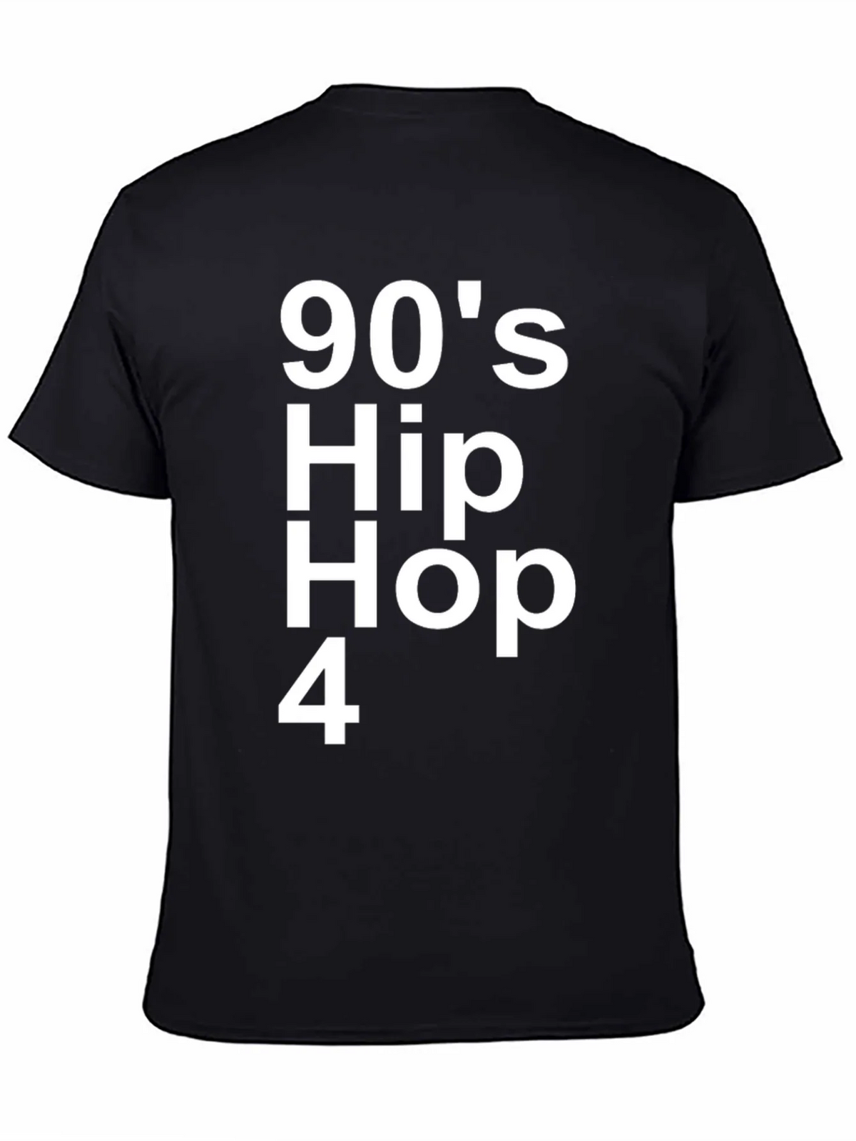90s Hip Hop 4 Black Graphic Tee product image 4