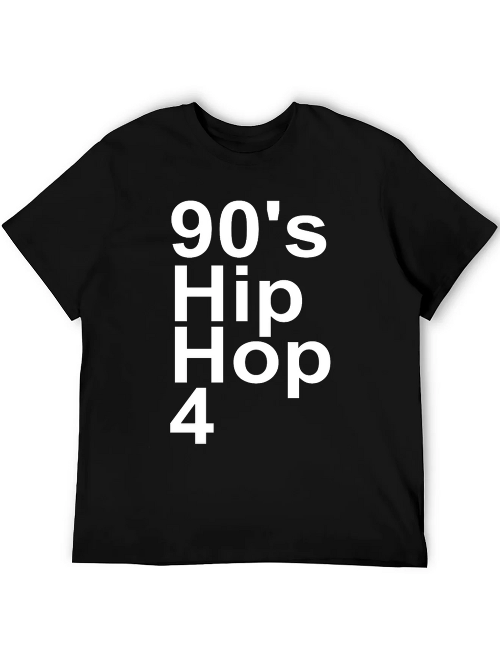 90s Hip Hop 4 Black Graphic Tee product image 5