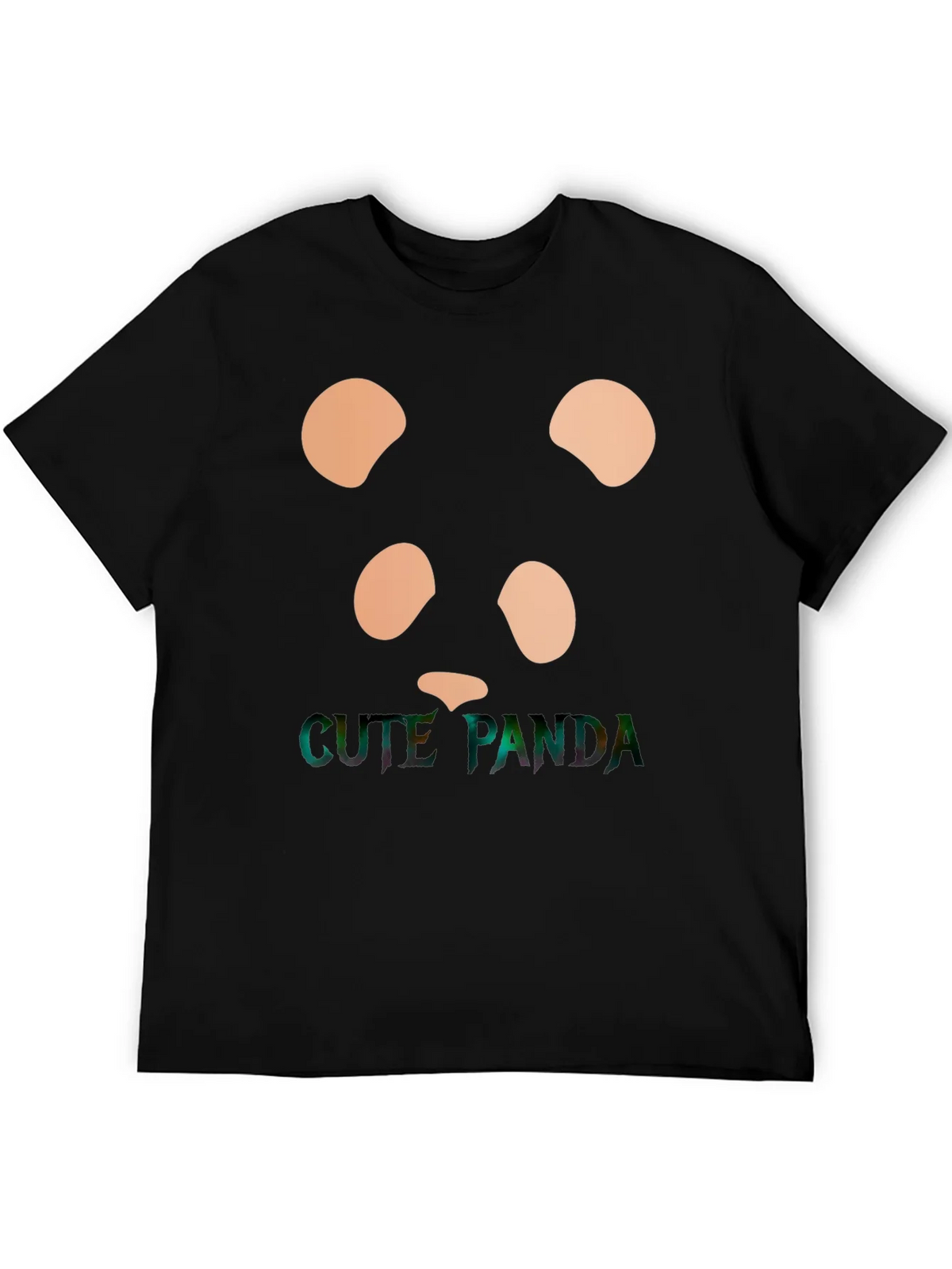 Cute Panda Graphic Tee - Stylish Black T-Shirt product image 5