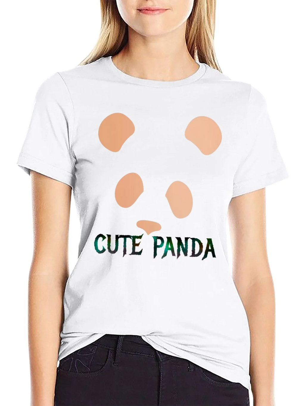 Cute Panda Graphic Tee - Stylish Black T-Shirt product image 8