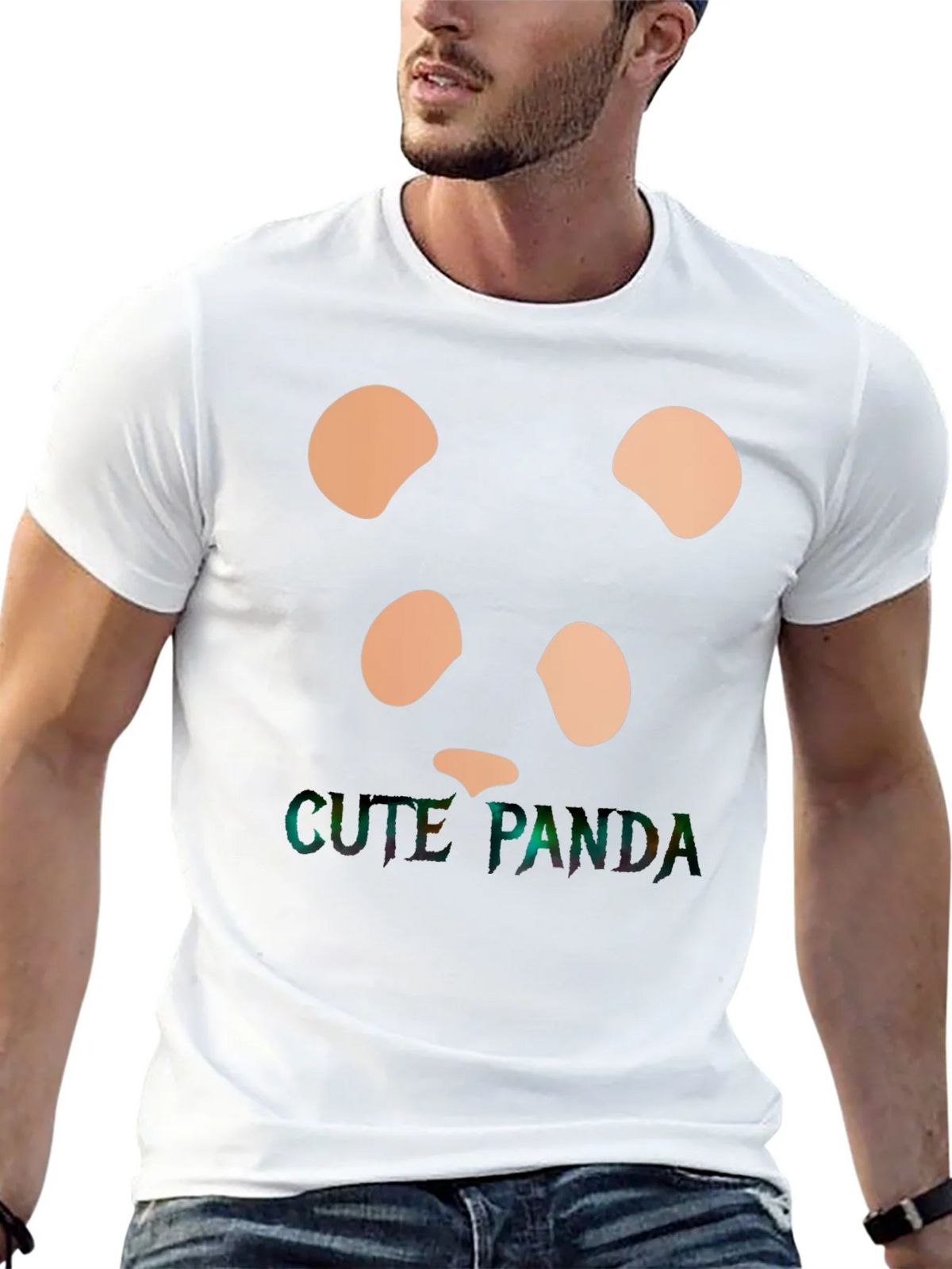 Cute Panda Graphic Tee - Stylish Black T-Shirt product image 12