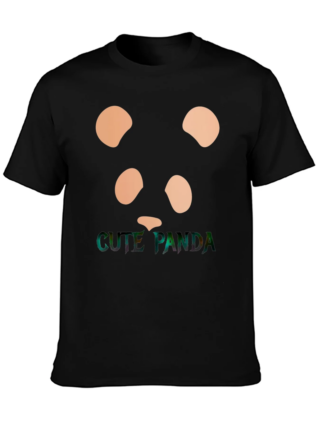 Cute Panda Graphic Tee - Stylish Black T-Shirt product image 3