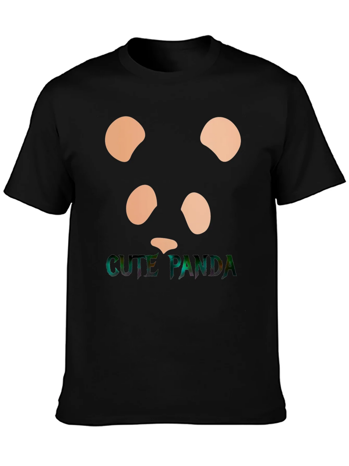 Cute Panda Graphic Tee - Stylish Black T-Shirt product image 3