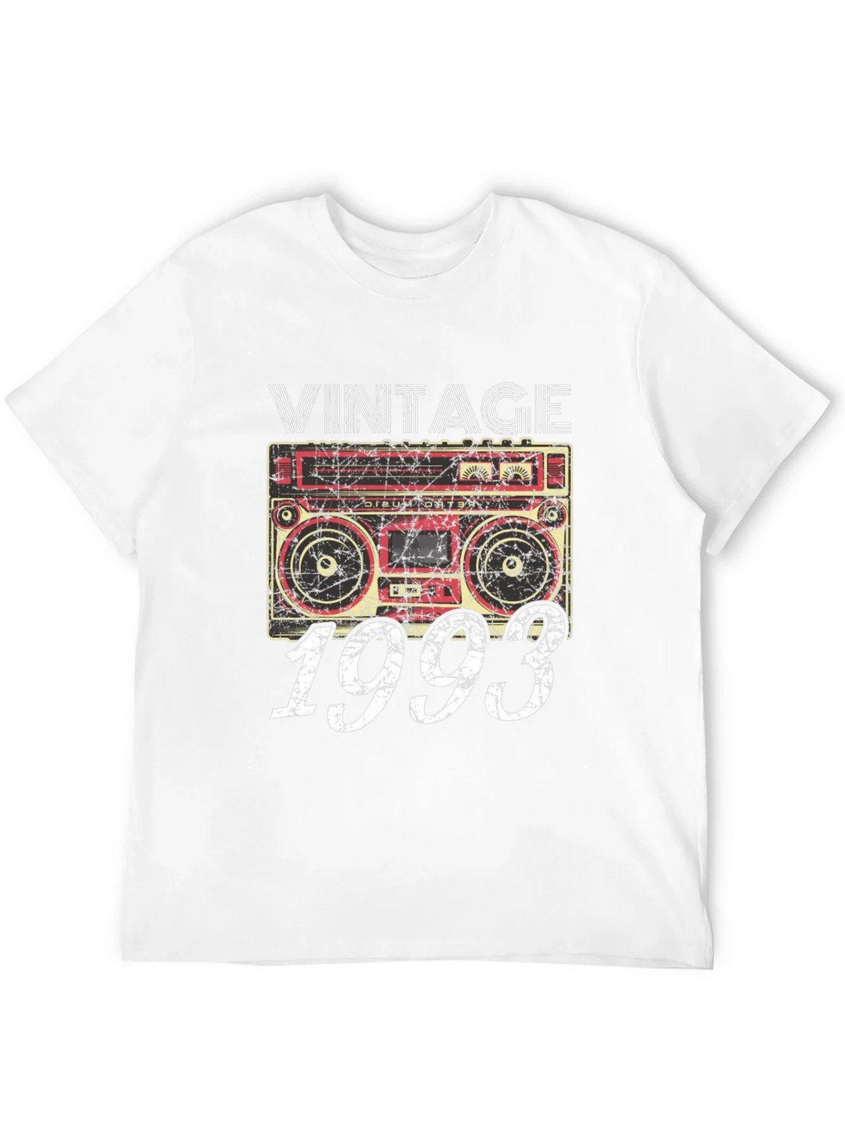 Vintage 1993 Boombox Graphic T-Shirt - Retro Style product image 11