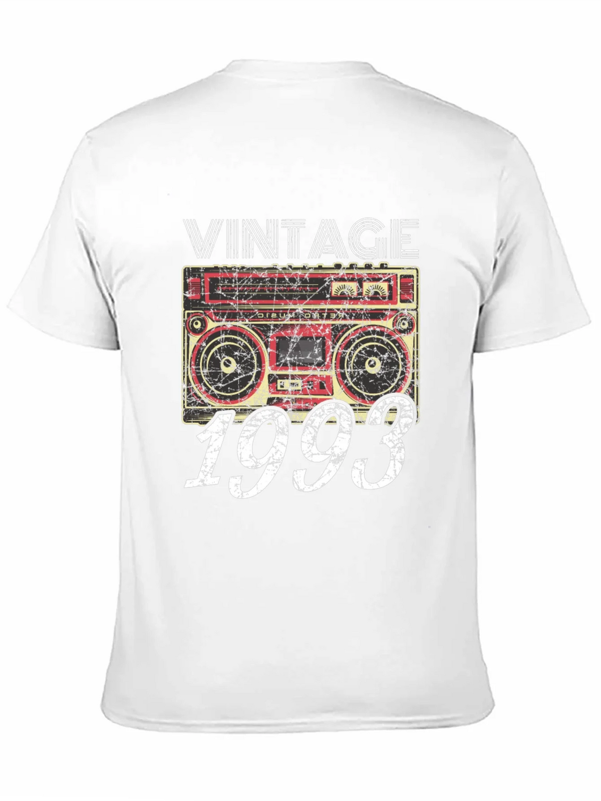 Vintage 1993 Boombox Graphic T-Shirt - Retro Style product image 10