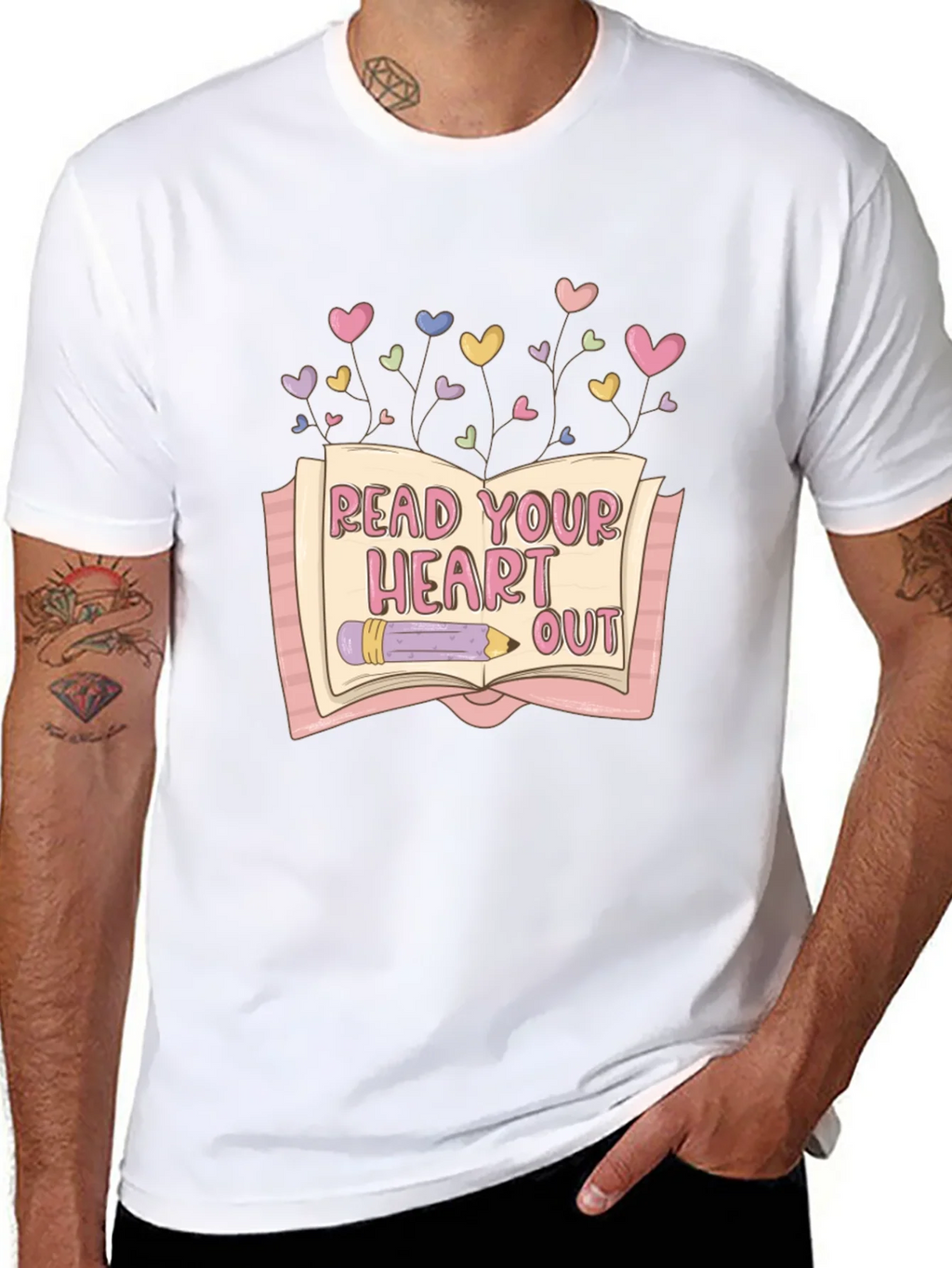 Read Your Heart Out T-Shirt product image 5