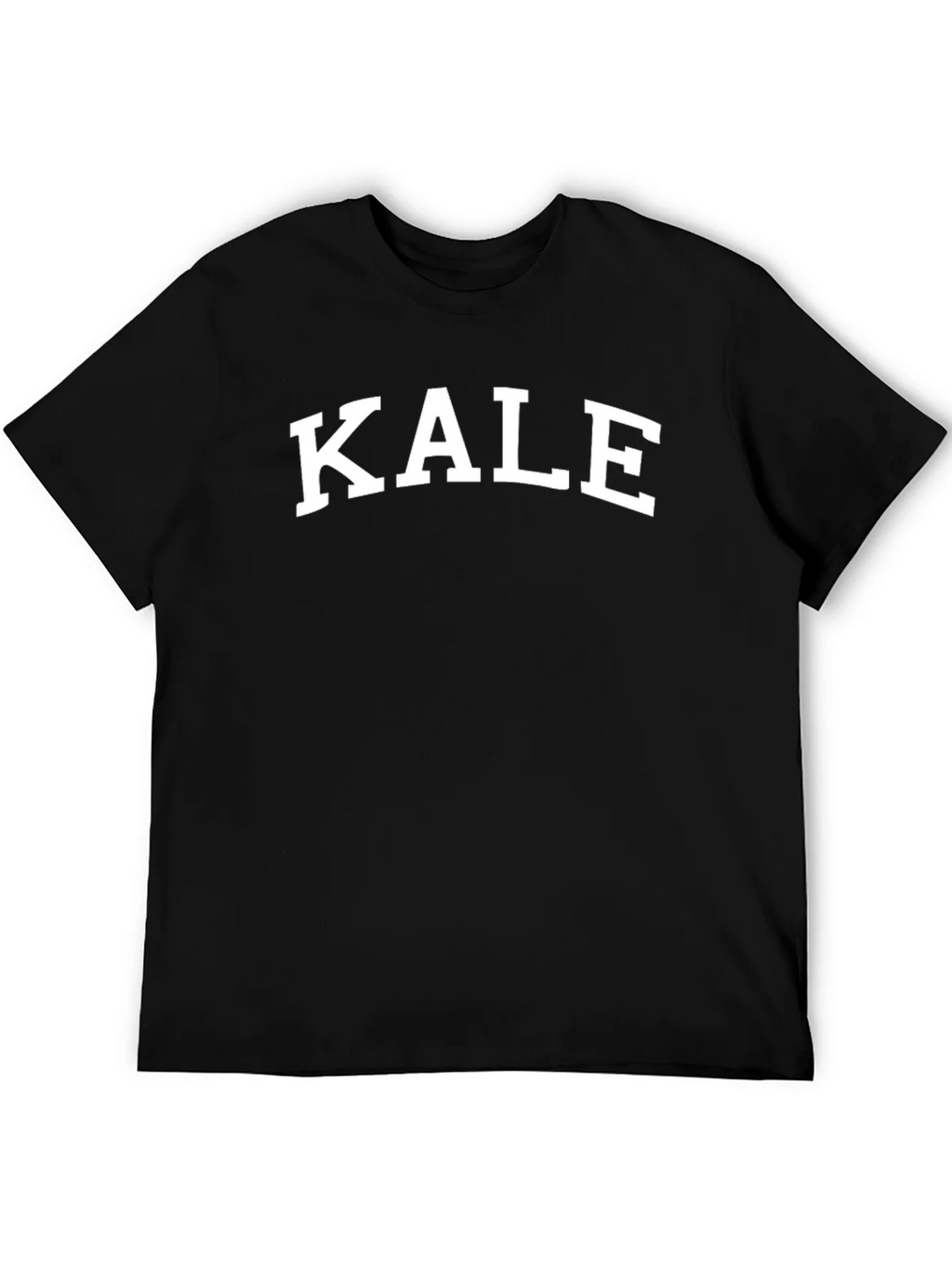 Kale T-Shirt - Black Cotton Graphic Tee product image 5