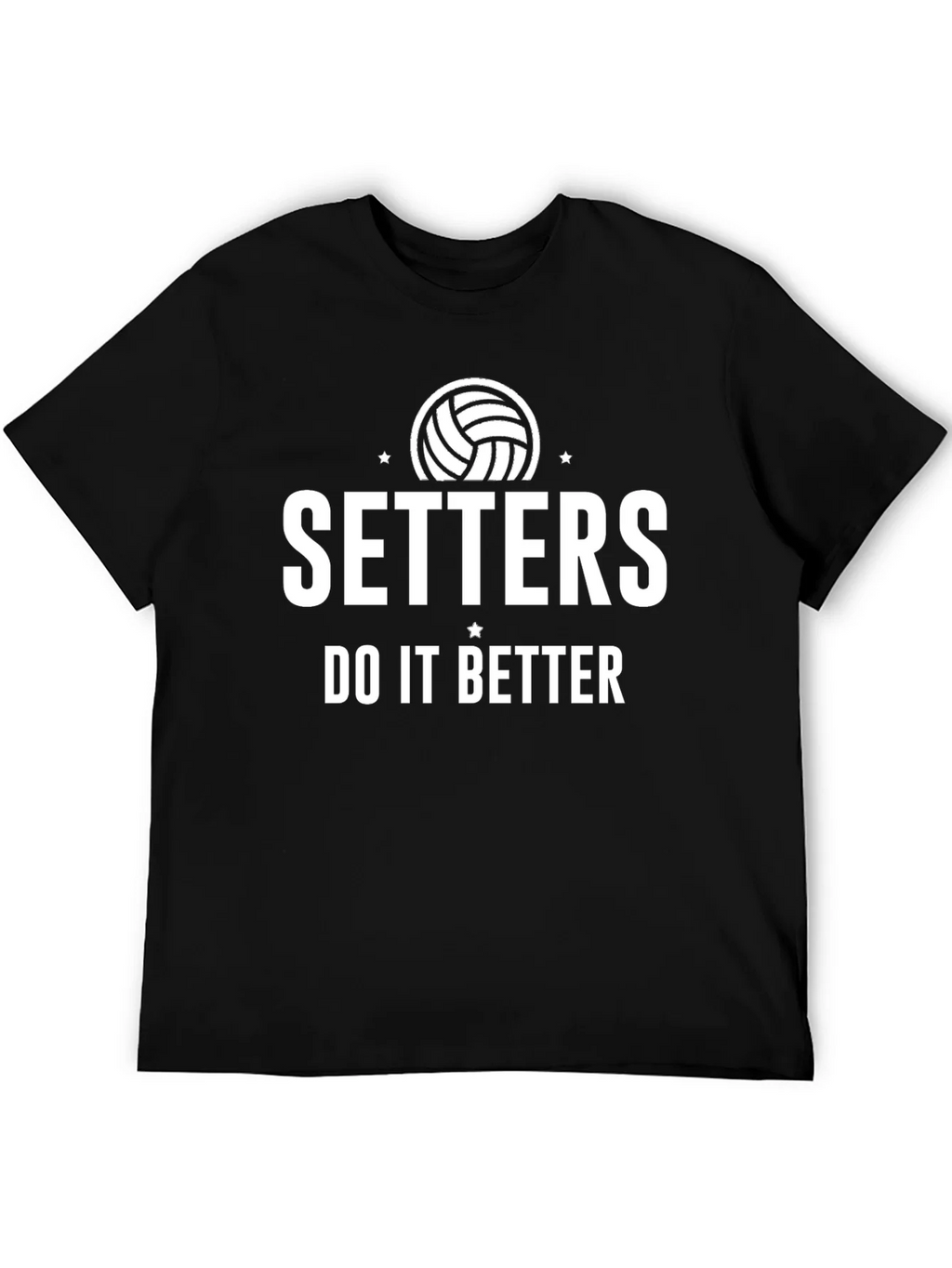 Setters Do It Better Volleyball Graphic T-Shirt product image 5