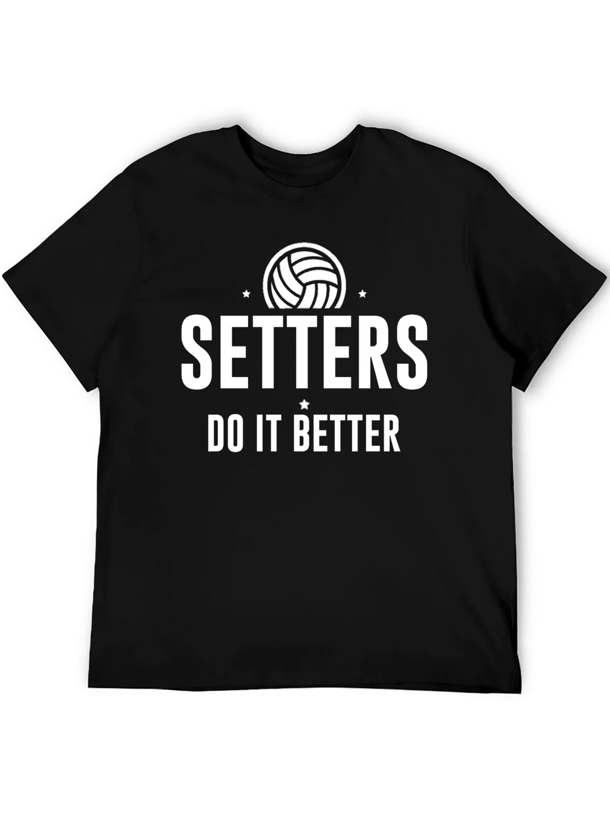 Setters Do It Better Volleyball Graphic T-Shirt product image 5