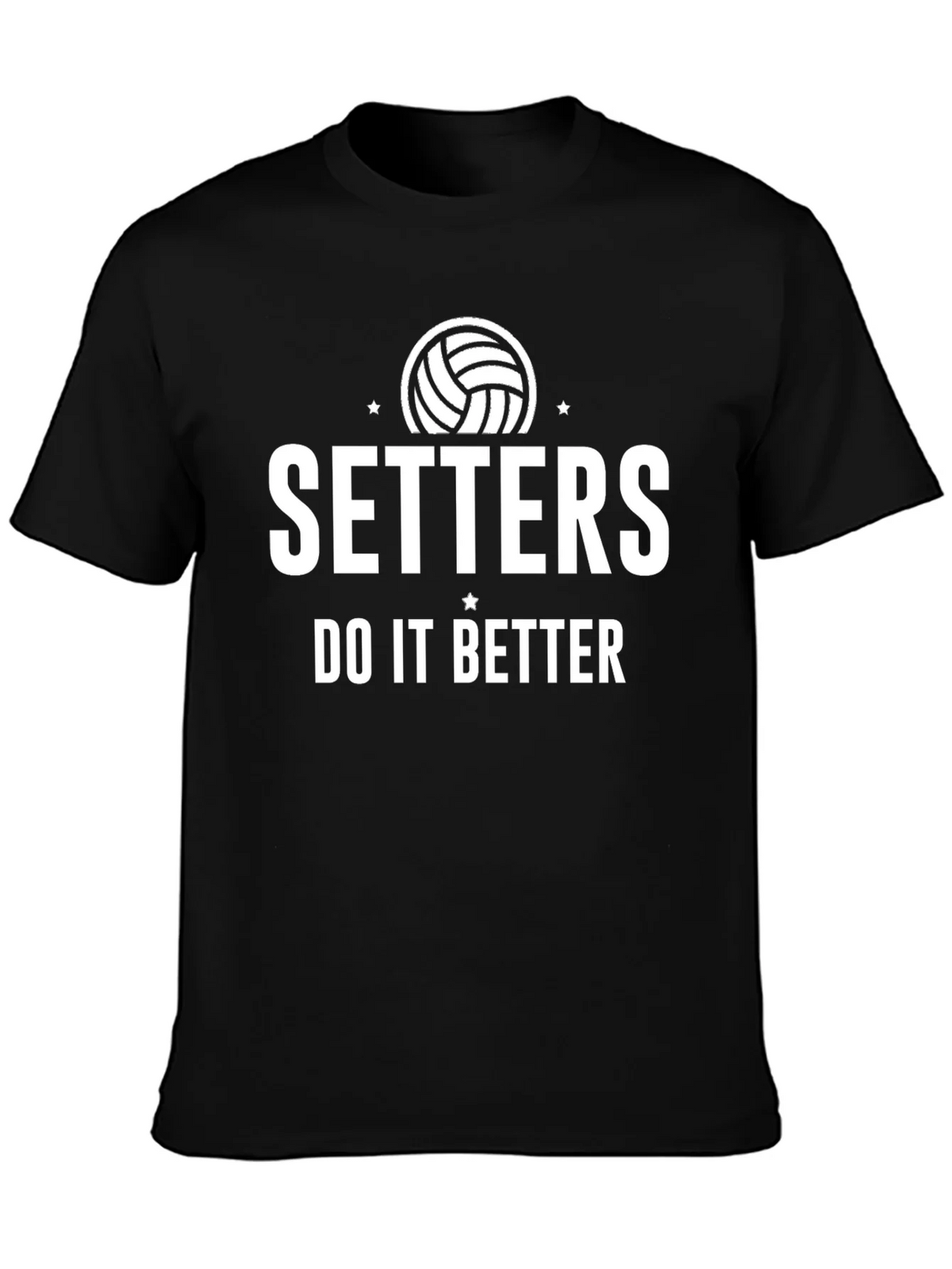 Setters Do It Better Volleyball Graphic T-Shirt product image 3