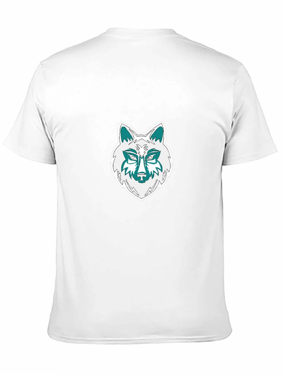 Wolf Graphic Tee - Black Cotton Blend T-Shirt product image 10