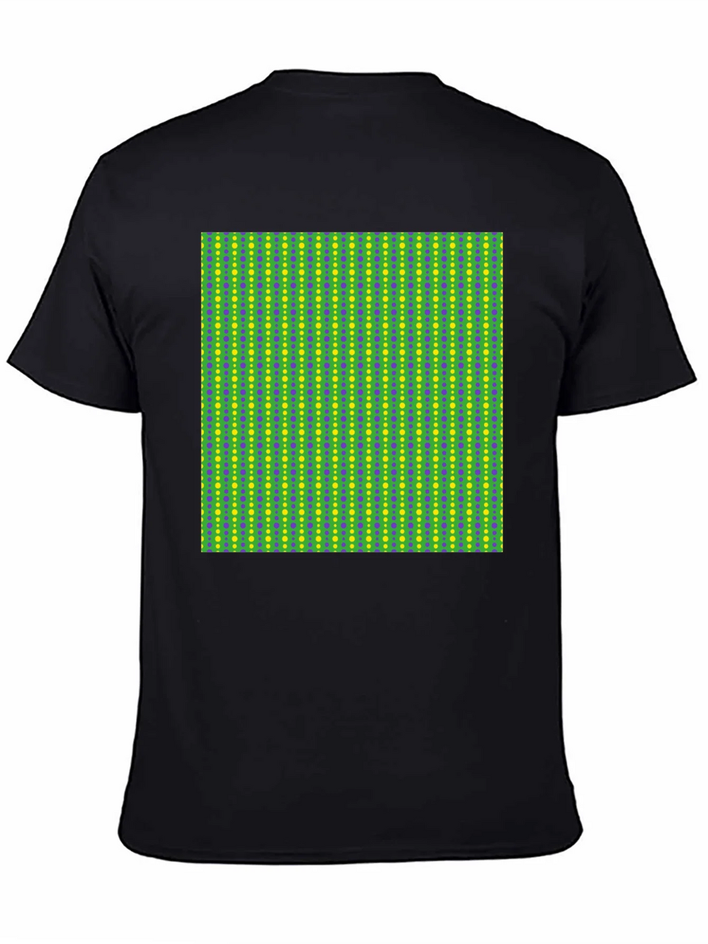 Groovy Geometric Print Black T-Shirt product image 3