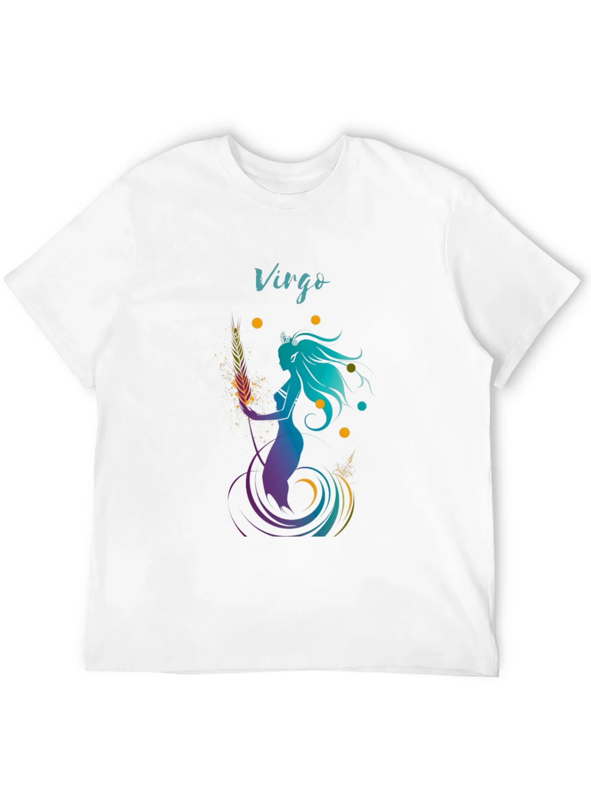 Virgo Zodiac Graphic T-Shirt - Black product image 11