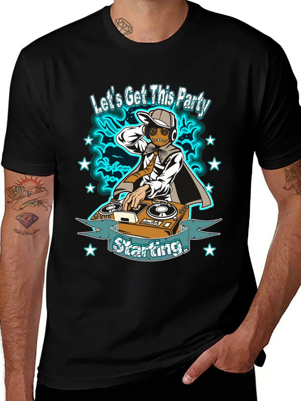 Party DJ Graphic T-Shirt product image 1
