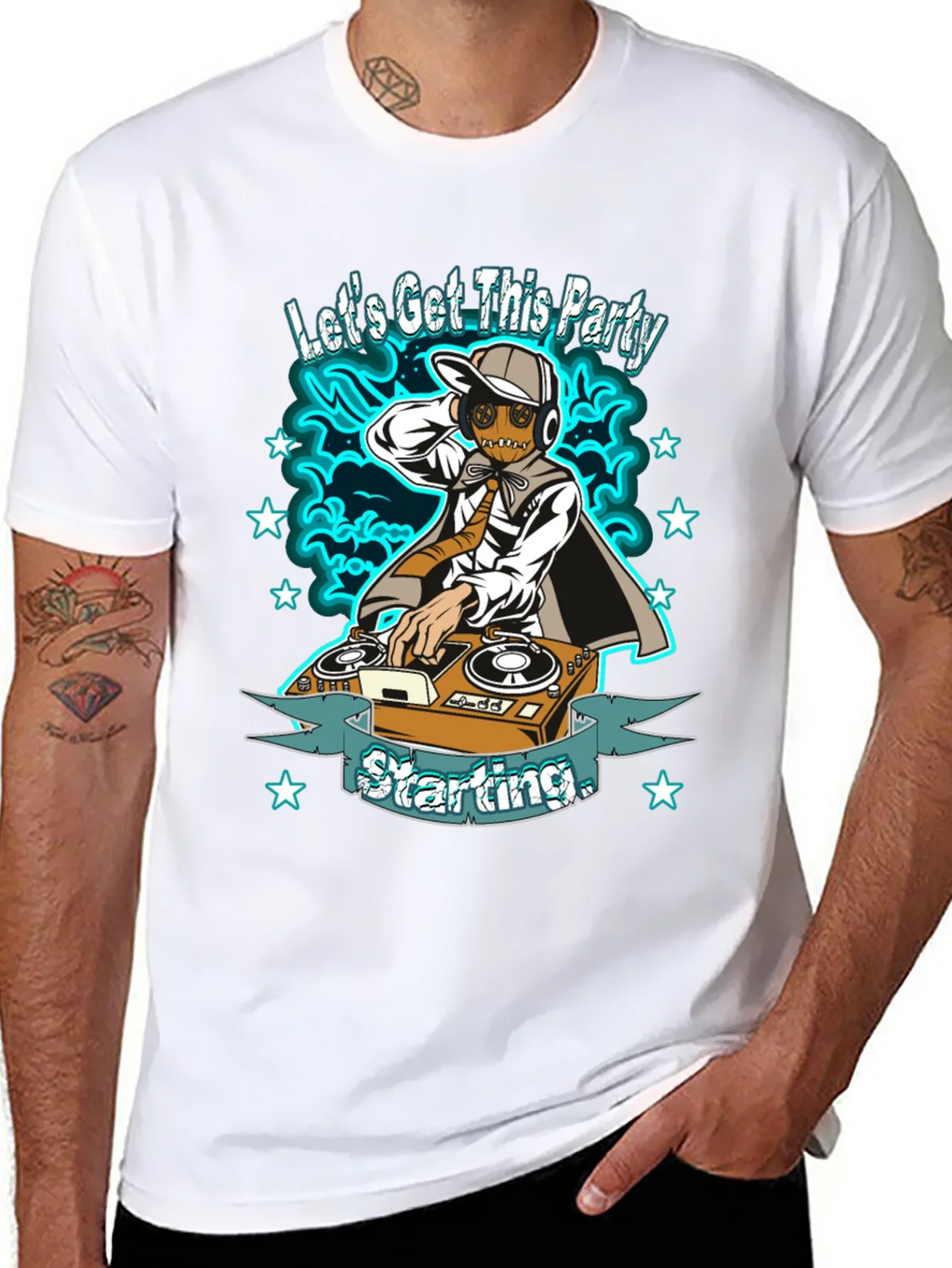 Party DJ Graphic T-Shirt product image 6