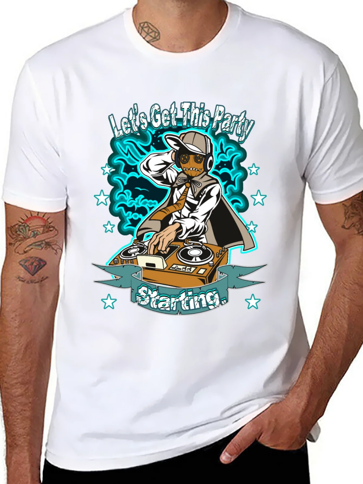 Party DJ Graphic T-Shirt product image 6