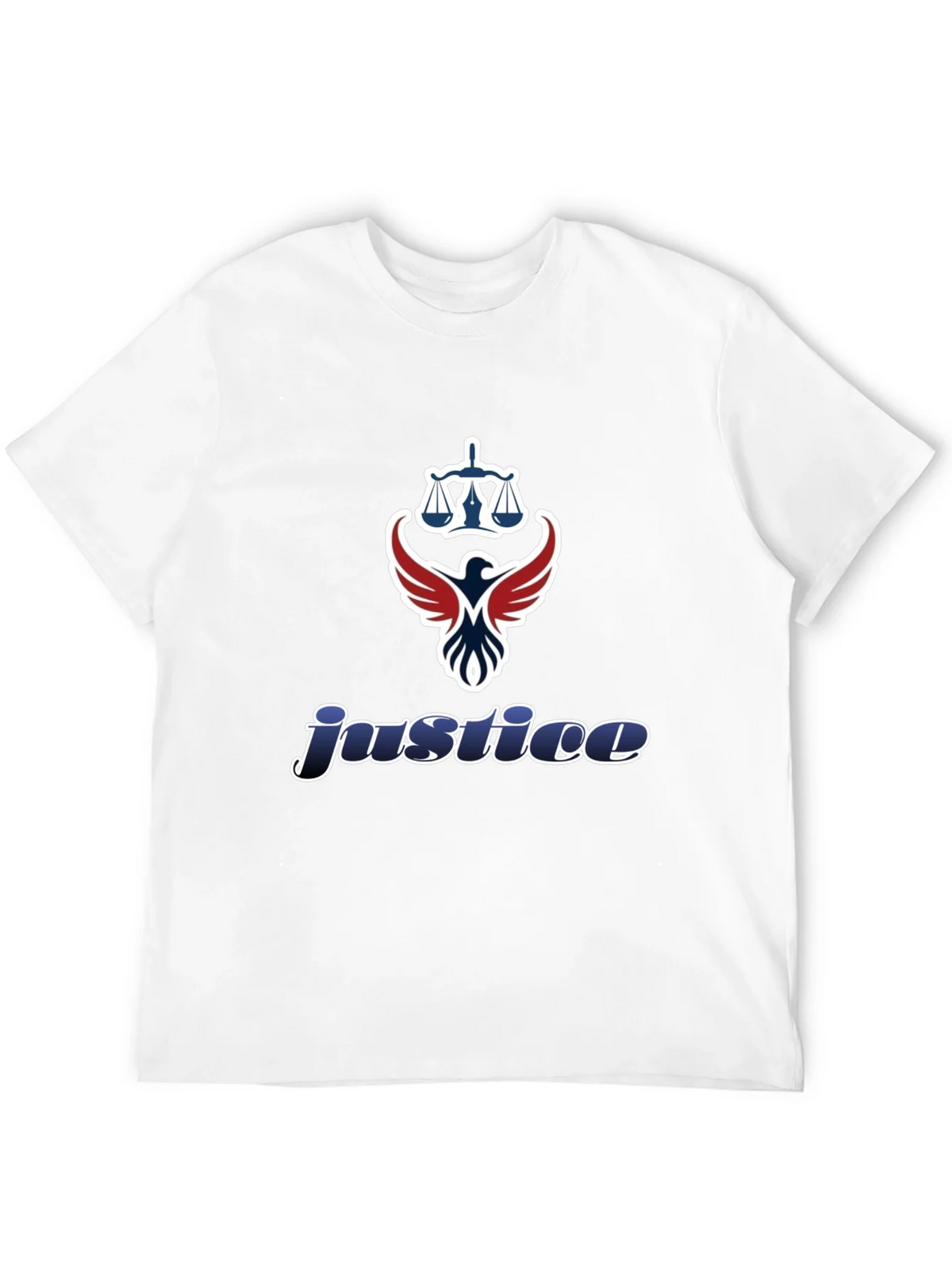 Justice Graphic T-Shirt - Scales of Eagle Design product image 11