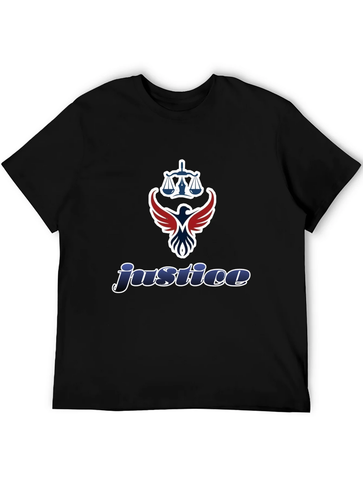Justice Graphic T-Shirt - Scales of Eagle Design product image 5