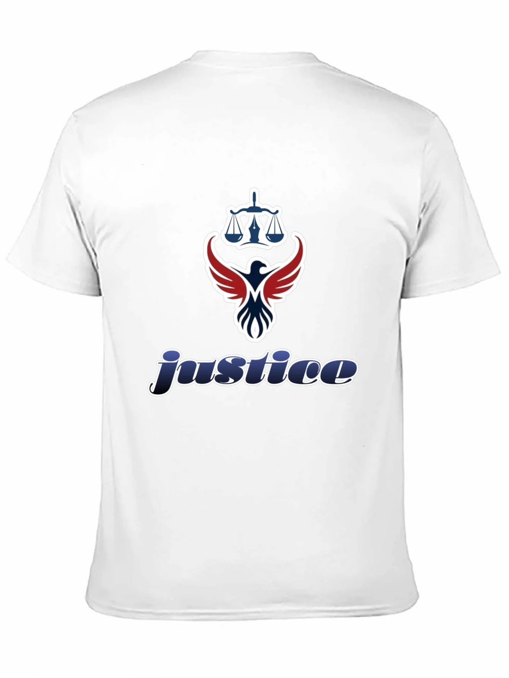 Justice Graphic T-Shirt - Scales of Eagle Design product image 10