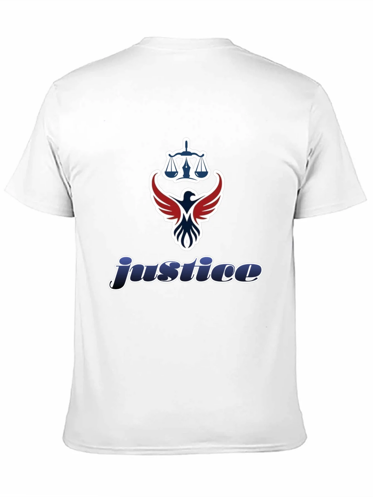 Justice Graphic T-Shirt - Scales of Eagle Design product image 10