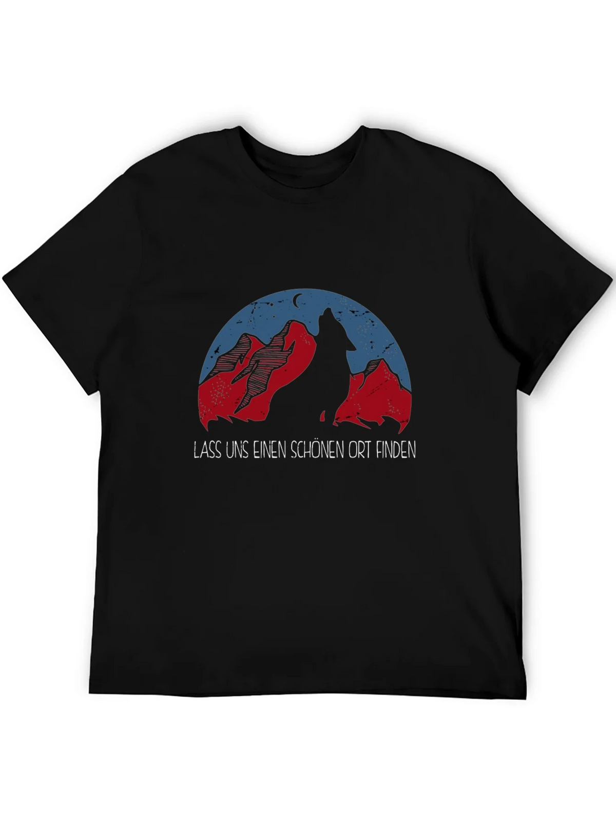 Wolf Mountain Graphic T-Shirt - Adventure Awaits product image 5