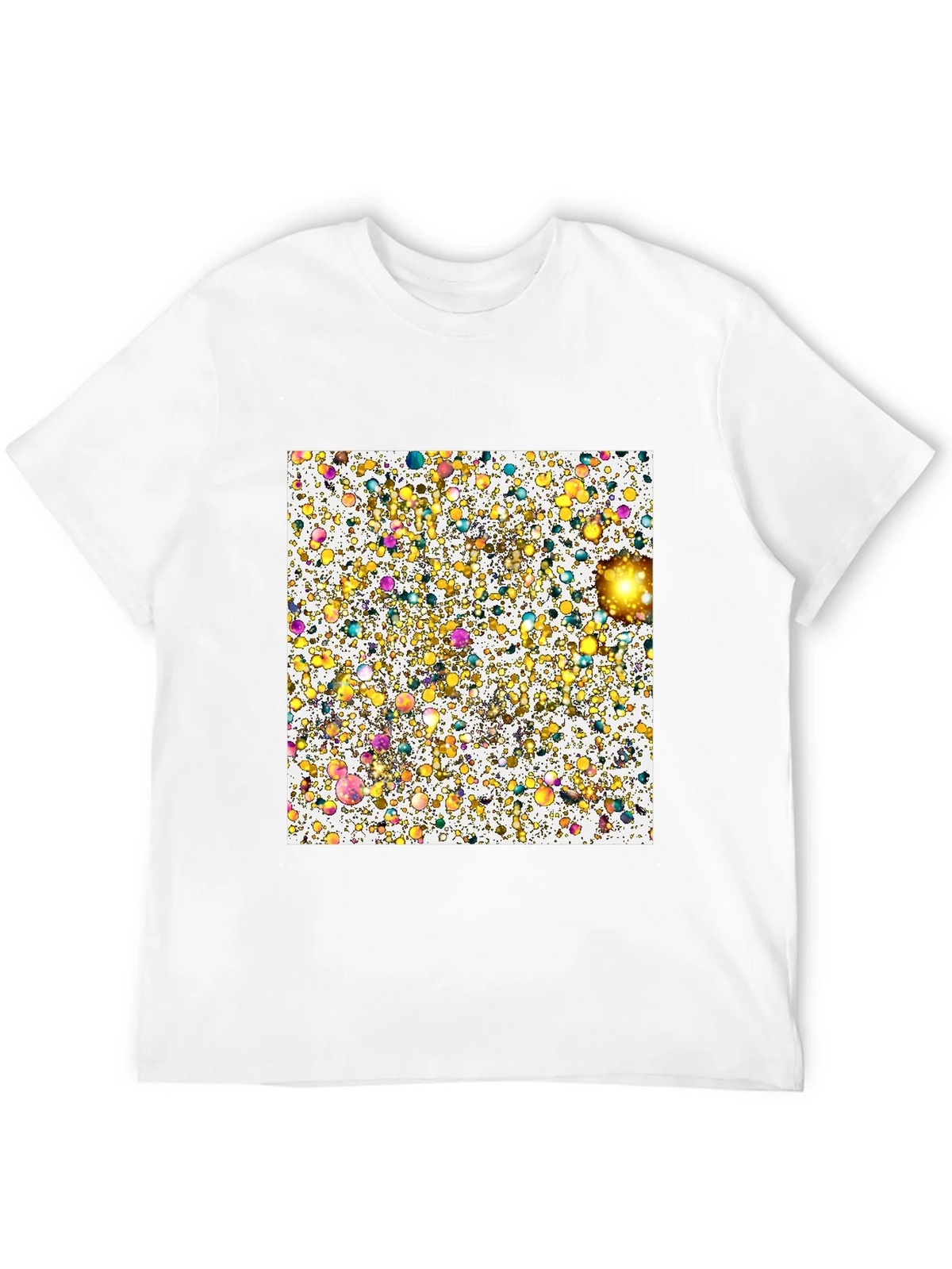 Abstract Bubbles Graphic Tee product image 8