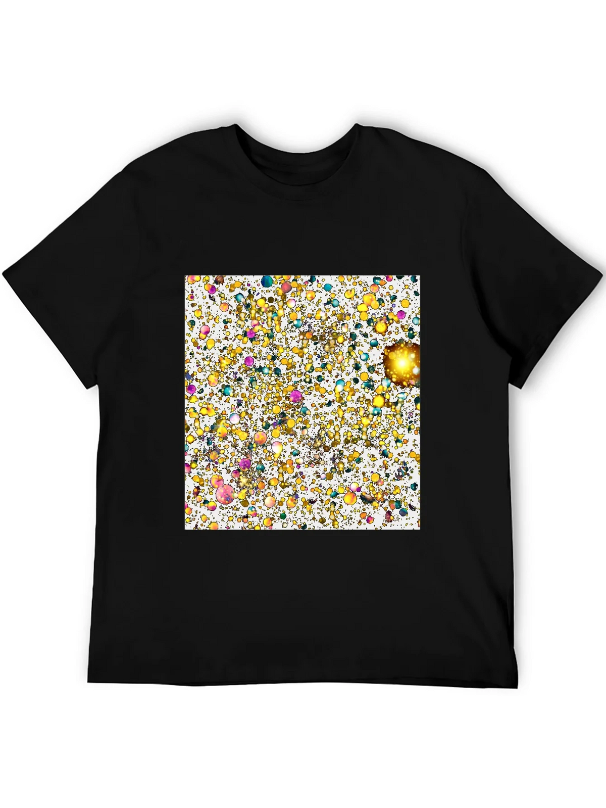 Abstract Bubbles Graphic Tee product image 5