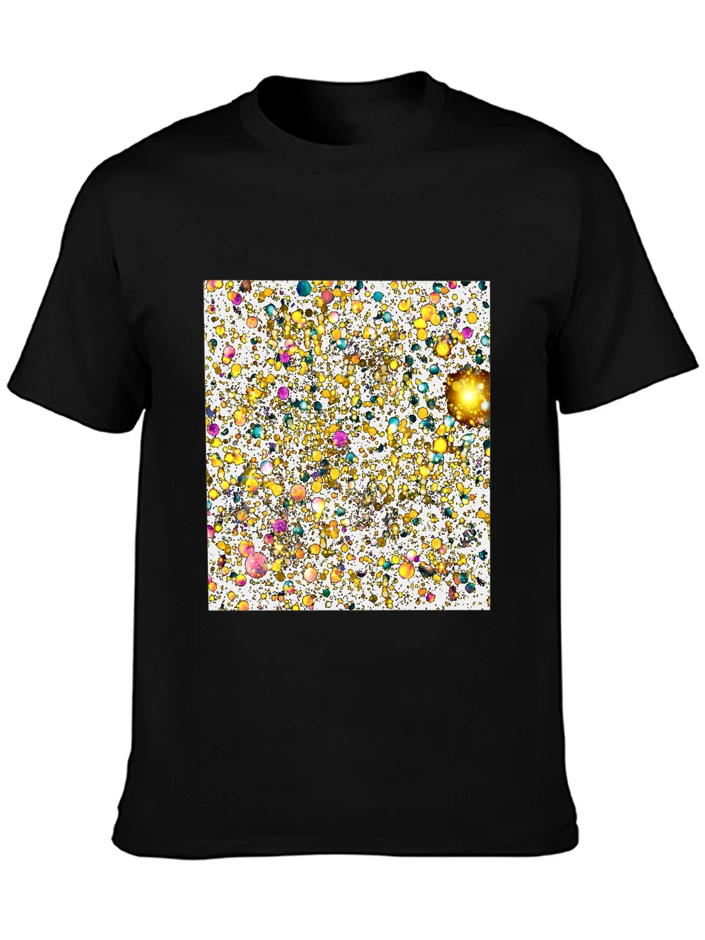 Abstract Bubbles Graphic Tee product image 3