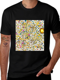 Abstract Bubbles Graphic Tee product image 1