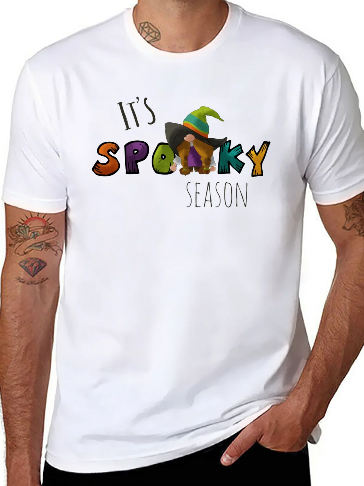 Its Spooky Season Black T-Shirt product image 7
